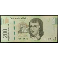 Мексика 200 песо 2011 (MEXICO 200 Pesos 2011) P 125af : UNC