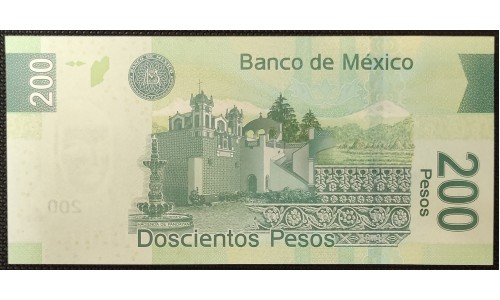 Мексика 200 песо 2011 (MEXICO 200 Pesos 2011) P 125af : UNC