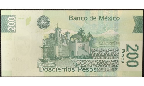 Мексика 200 песо 2011 (MEXICO 200 Pesos 2011) P 125ag : UNC