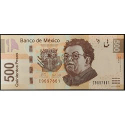 Мексика 500 песо 2010 (MEXICO 500 Pesos 2010) P 126a : UNC