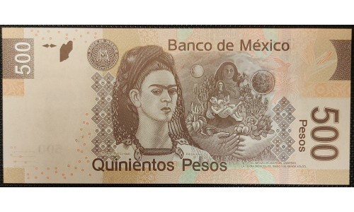 Мексика 500 песо 2010 (MEXICO 500 Pesos 2010) P 126l : UNC
