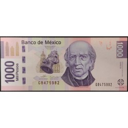 Мексика 1000 песо 2006 (MEXICO 1000 Pesos 2006) P 127b : UNC