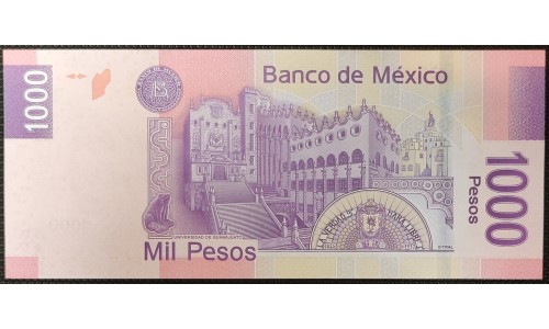 Мексика 1000 песо 2006 (MEXICO 1000 Pesos 2006) P 127b : UNC