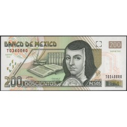 Мексика 200 песо 2004 (MEXICO 200 Pesos 2004) P 119c : UNC