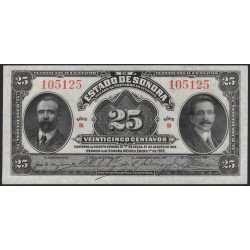 Мексика 25 центаво 1915 (MEXICO 25 Centavos 1915) P S1069 : UNC