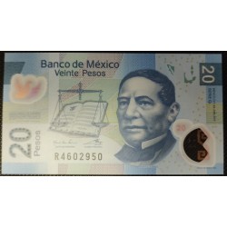 Мексика 20 песо 2011 (MEXICO 20 Pesos 2011) P 122q : UNC