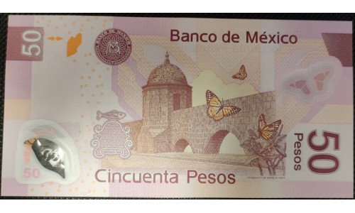 Мексика 50 песо 2005 (MEXICO 50 Pesos 2005) P 123b : UNC