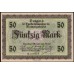 Литва 50 марок 1922 (Мемель) (LITHUANIA 50 Mark 1922 (Memel)) P 7b : UNC