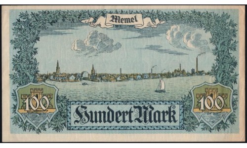 Литва, набор из 9ти банкнот 1922 (Мемель) (LITHUANIA, 9 banknotes set 1922 (Memel)) : UNC-/UNC