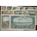 Литва, набор из 9ти банкнот 1922 (Мемель) (LITHUANIA, 9 banknotes set 1922 (Memel)) : UNC-/UNC