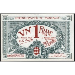 Монако 1 франк 1920 г. (MONACO 1 Franc 1920) P 5: UNC
