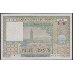 Марокко 1000 франков 1951 (MOROCCO 1000 francs 1951) P 47(1): UNC