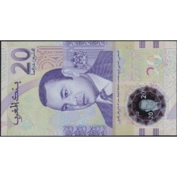 Марокко 20 дирхам 2019 (MOROCCO 20 dirhams 2019) P W78 : UNC