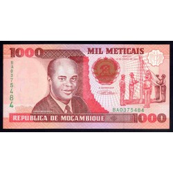 Мозамбик 1000 метикалей 1991 (MOZAMBIQUE 1000 Meticais 1991) P 135 : UNC