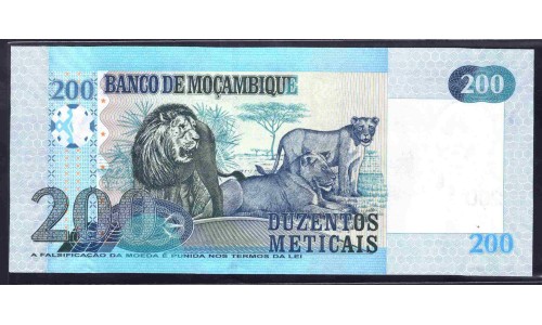 Мозамбик 200 метикалей 2006 (MOZAMBIQUE 200 Meticais 2006) P 146a : UNC