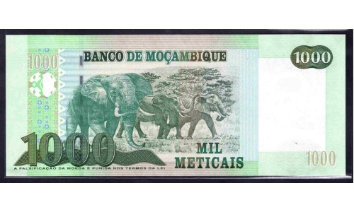 Мозамбик 1000 метикалей 2011 (MOZAMBIQUE 1000 Meticais 2011) P 154а : UNC