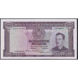 Мозамбик 500 эскудо 1967 (MOZAMBIQUE 500 Escudos 1967) P 110a(2): UNC