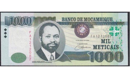 Мозамбик 1000 метикалей 2006 (MOZAMBIQUE 1000 Meticais 2006) P 148а : UNC