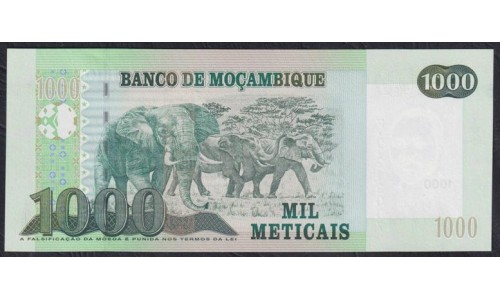 Мозамбик 1000 метикалей 2006 (MOZAMBIQUE 1000 Meticais 2006) P 148а : UNC
