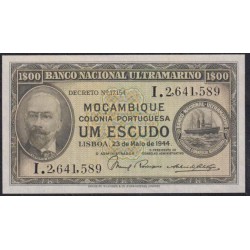 Мозамбик 1 эскудо 23.05.1944 года (MOZAMBIQUE 1 Escudo 23.05.1944) P 92: UNC