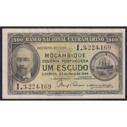 Мозамбик 1 эскудо 23.05.1944 года (MOZAMBIQUE 1 Escudo 23.05.1944) P 92: XF/aUNC