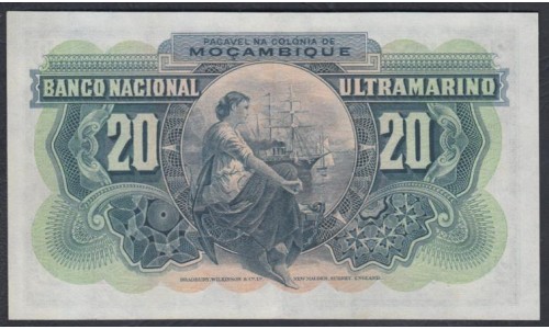 Мозамбик 20 эскудо 1945 (MOZAMBIQUE 20 Escudos 1945) P 96: aUNC/UNC