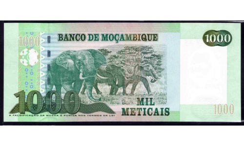 Мозамбик 1000 метикалей 2017 (MOZAMBIQUE 1000 Meticais 2017) P 154b : UNC
