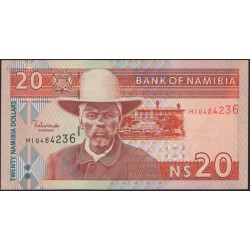 Намибия 20 долларов (2002) (NAMIBIA 20 Namibia Dollars (2002)) P 6a : UNC