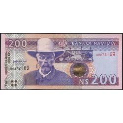 Намибия 200 долларов (1996) (NAMIBIA 200 Namibia Dollars (1996)) P 10a : UNC-