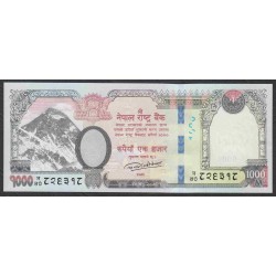 Непал 1000 рупий 2019 год (Nepal 1000 rupees 2019) P W82: UNC