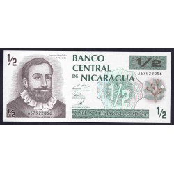 Никарагуа 1/2 кордоба ND (1992 г.) (NICARAGUA  ½ Córdoba ND (1992)) P172:Unc
