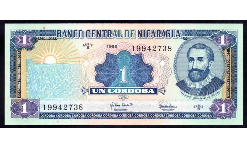 Никарагуа 1 кордоба 1995 г. (NICARAGUA 1 Córdoba 1995) P179:Unc