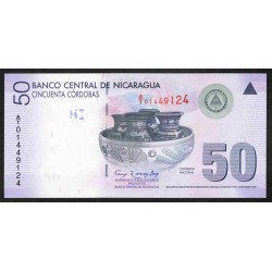 Никарагуа 50 кордоба 2007 г. (NICARAGUA 50 Córdobas 2007) P203:Unc