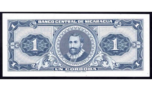 Никарагуа 1 кордоба 1968 г. (NICARAGUA 1 Córdoba 1968) P115а:Unc