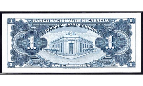 Никарагуа 1 кордоба 1959 г. (NICARAGUA 1 Córdoba 1959) P99с:Unc