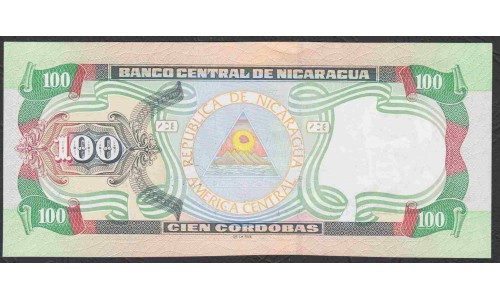 Никарагуа  100 кордоба 1999 года (NICARAGUA  100 Córdobas 1999) P 190: UNC