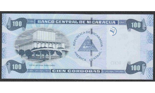 Никарагуа  100 кордоба 2006 года (NICARAGUA  100 Córdobas  2006) P 199: UNC
