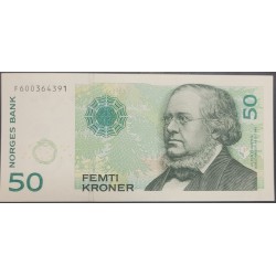 Норвегия 50 крон 2008 (NORWAY 50 Kroner 2008) P 46c(3): UNC