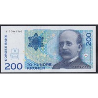 Норвегия 200 крон 1994 (NORWAY 200 Kroner 1994) P 48a: UNC