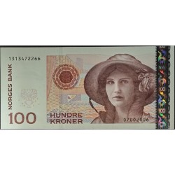 Норвегия 100 крон 2006 (NORWAY 100 Kroner 2006) P 49c : UNC