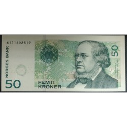 Норвегия 50 крон 2005 (NORWAY 50 Kroner 2005) P 46c : UNC