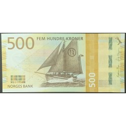 Норвегия 500 крон 2018 (NORWAY 500 Kroner 2018) P 56 : UNC