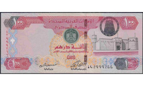 ОАЭ 100 дирхам 2012 года (UAE 100 dirhams 2012) P30e: UNC