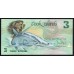 Острова Кука 3 доллара ND (1987 г.) Стартовая серия AAA (COOK ISLANDS 3 Dollars ND (1987)) P 3a: UNC