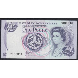 Остров Мэн 1 фунт (2009) (ISLE OF MAN 1 Pound (2009)) P 40b: UNC