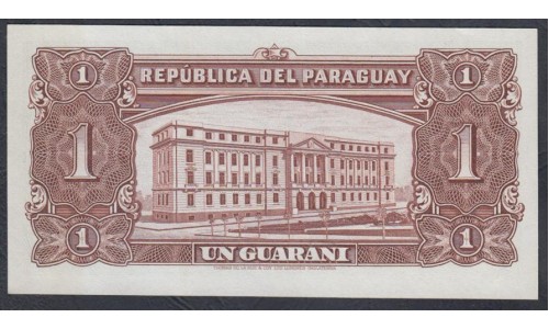 Парагвай 1 гуарани 1943 года (PARAGUAY 1 Guaraní 1943) P 178: UNC