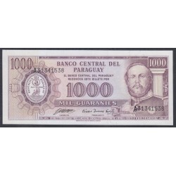 Парагвай 1000 гуарани L. 25.03.1952 (1982 г.) (PARAGUAY 1000 Guaraníes L. 25.03.1952 (1982)) P 207(2): UNC