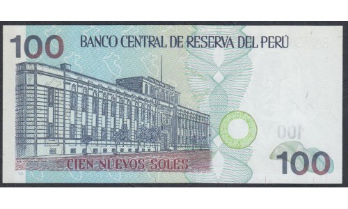 Перу 100 солей 2006 г. (PERU 100 Nuevos Soles 2006) P 181: UNC