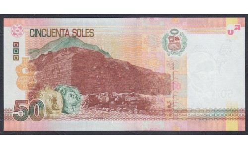 Перу 50 солей 2018 г. (PERU 50 Nuevos Soles 2018) P 194: UNC