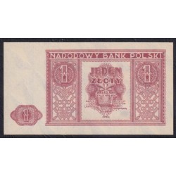 Польша 1 злотый 1946 года (POLAND 1 Złoty 1946) P 123: UNC